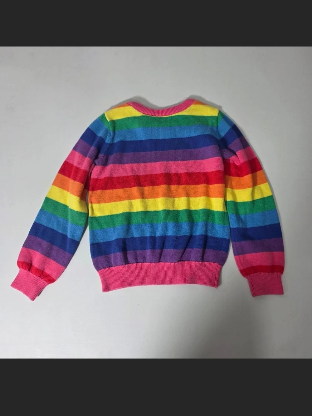 The Children's Place Rainbow Stripe Sweater - Bright Multicolor